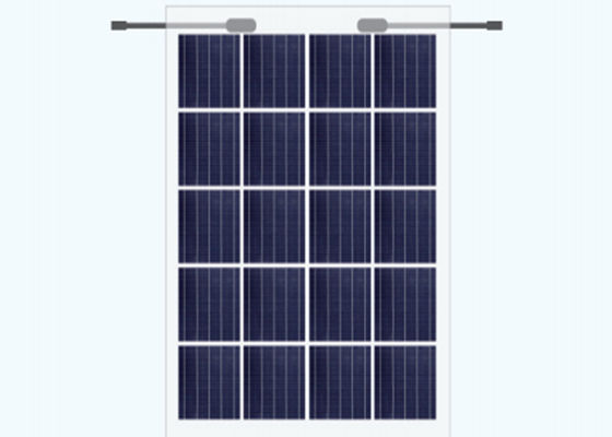 Bifacial integrierte BIPV Sonnenkollektor-monokristalline Solarmodule 105W Gebäude
